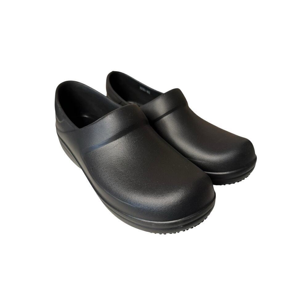 Crocs NEW Women's Neria Pro II Clogs Slip Resistant Work Shoes Size 11 Black